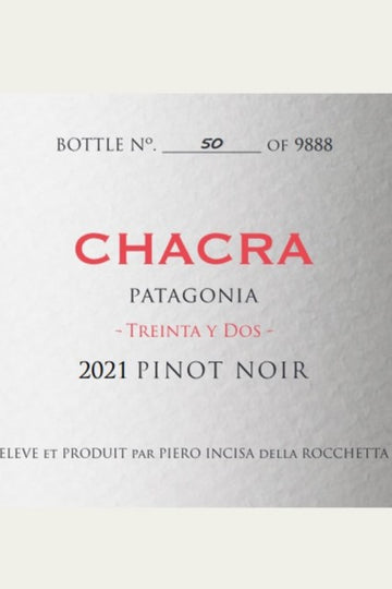Bodega Chacra 2021 Treinta y dos